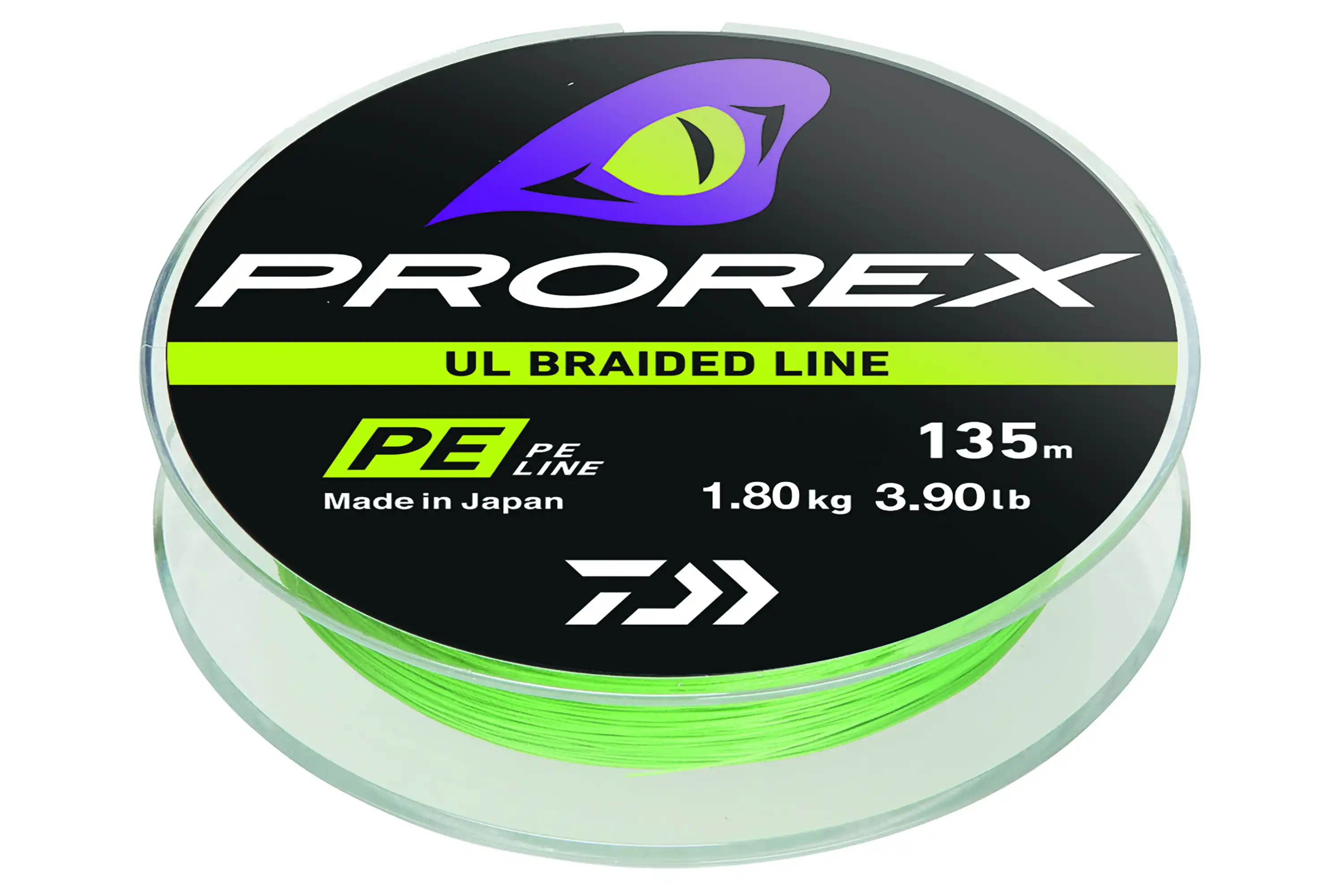 Daiwa Prorex UL Braid PE 0.25 135m Chart 1,8kg