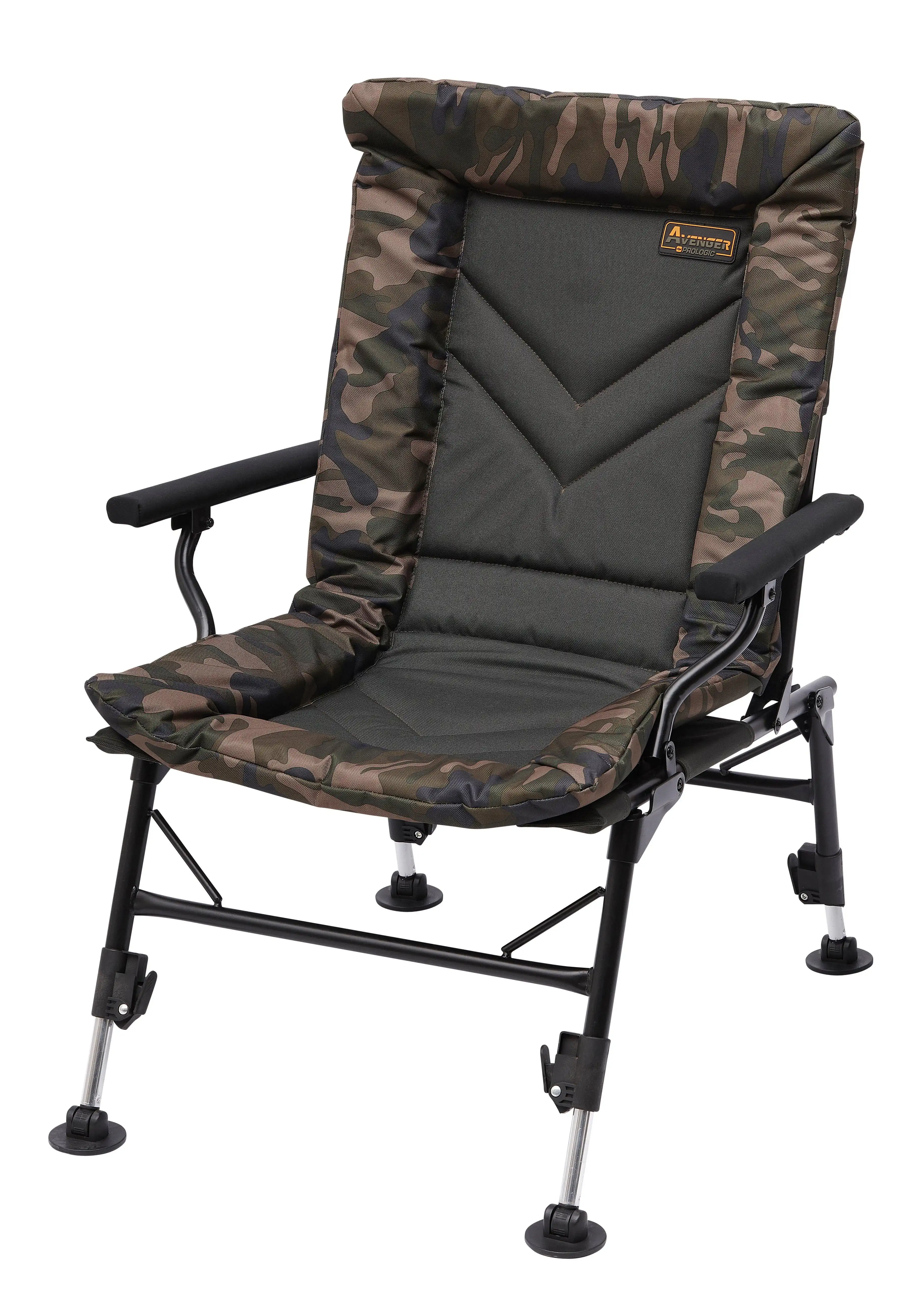 Prologic Avenger Comfort Camo Chair W/Arm N Cover