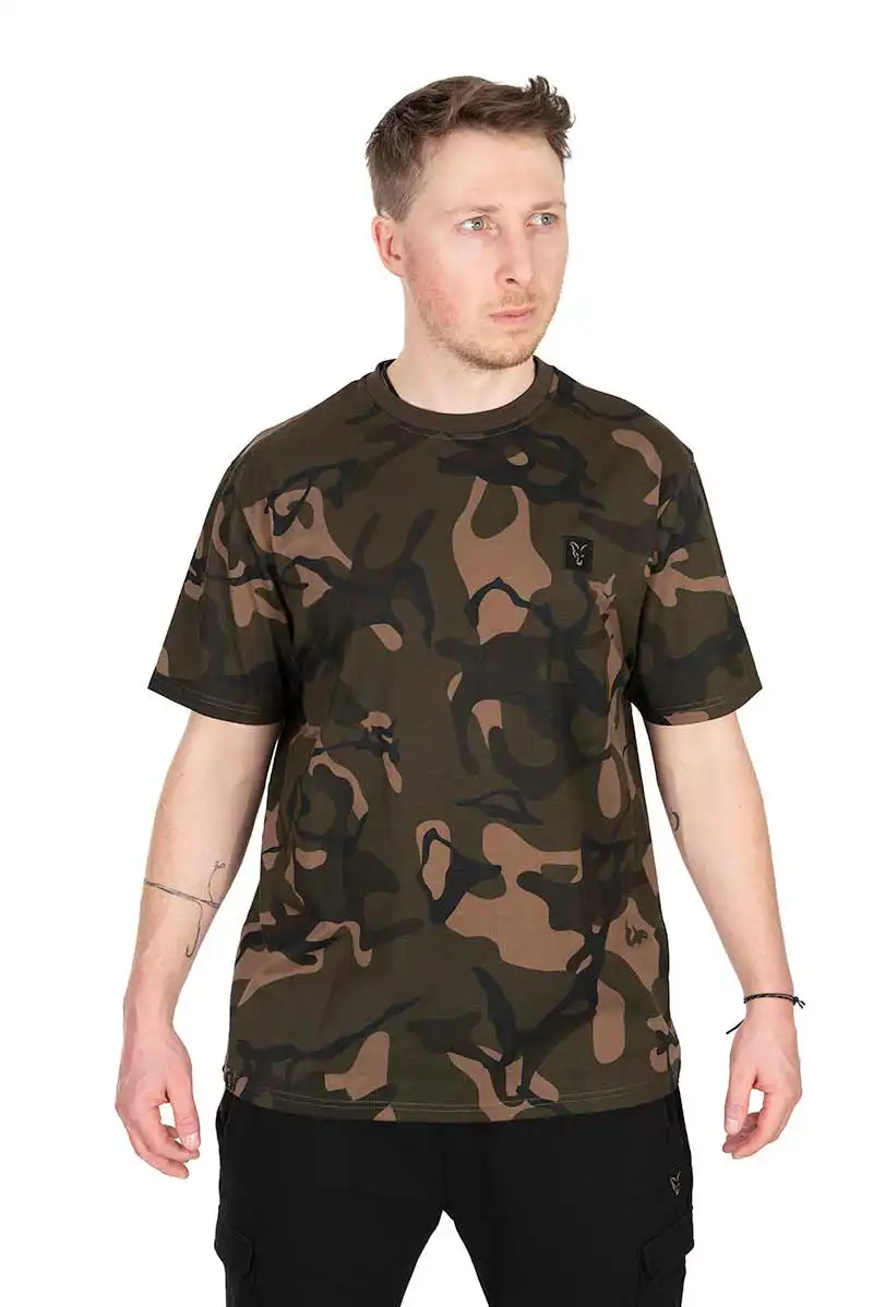 FOX Carp T-Shirt Camo #XL