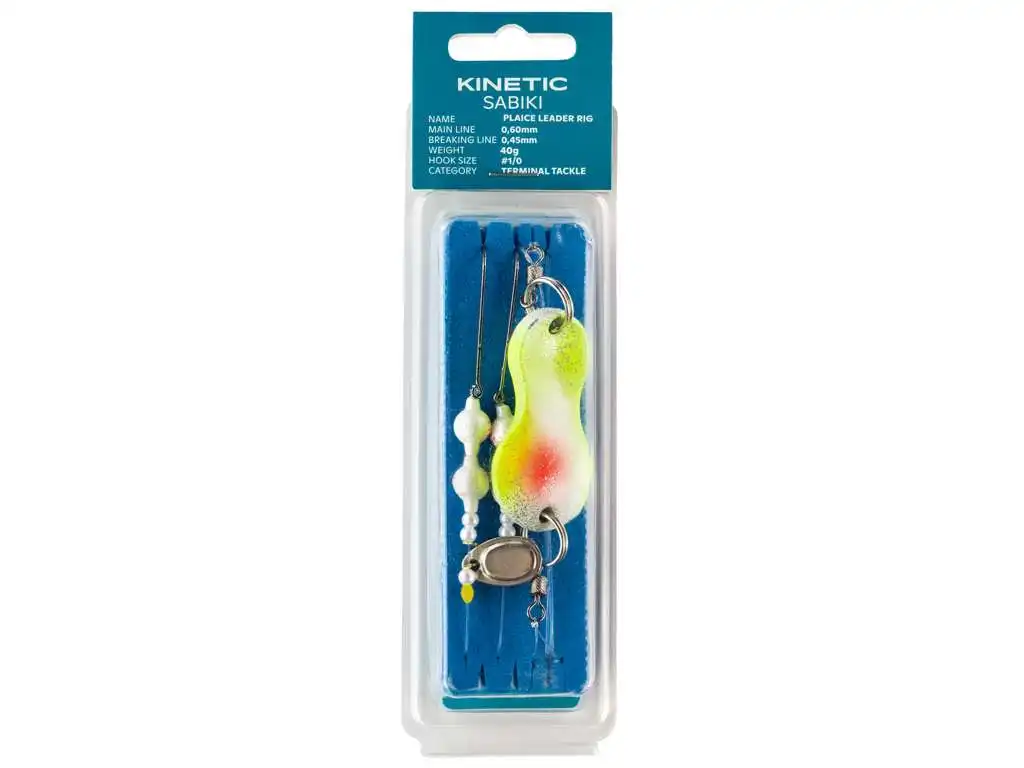 Kinetic Sabiki Plaice Leader #1/0 115cm Bad Oyster 40g