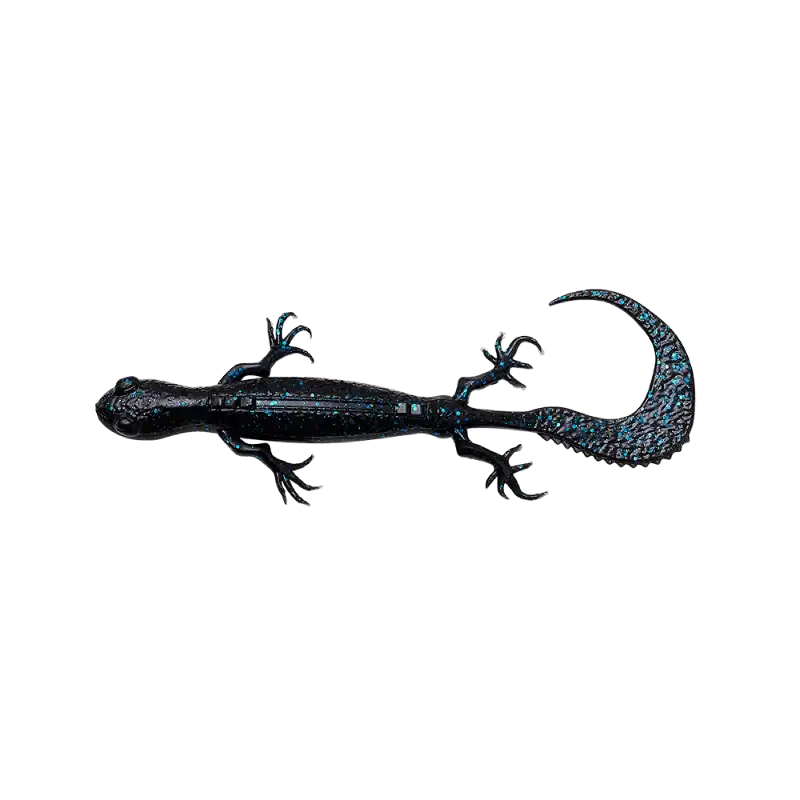 SG 3D Lizard 10cm Black & Blue