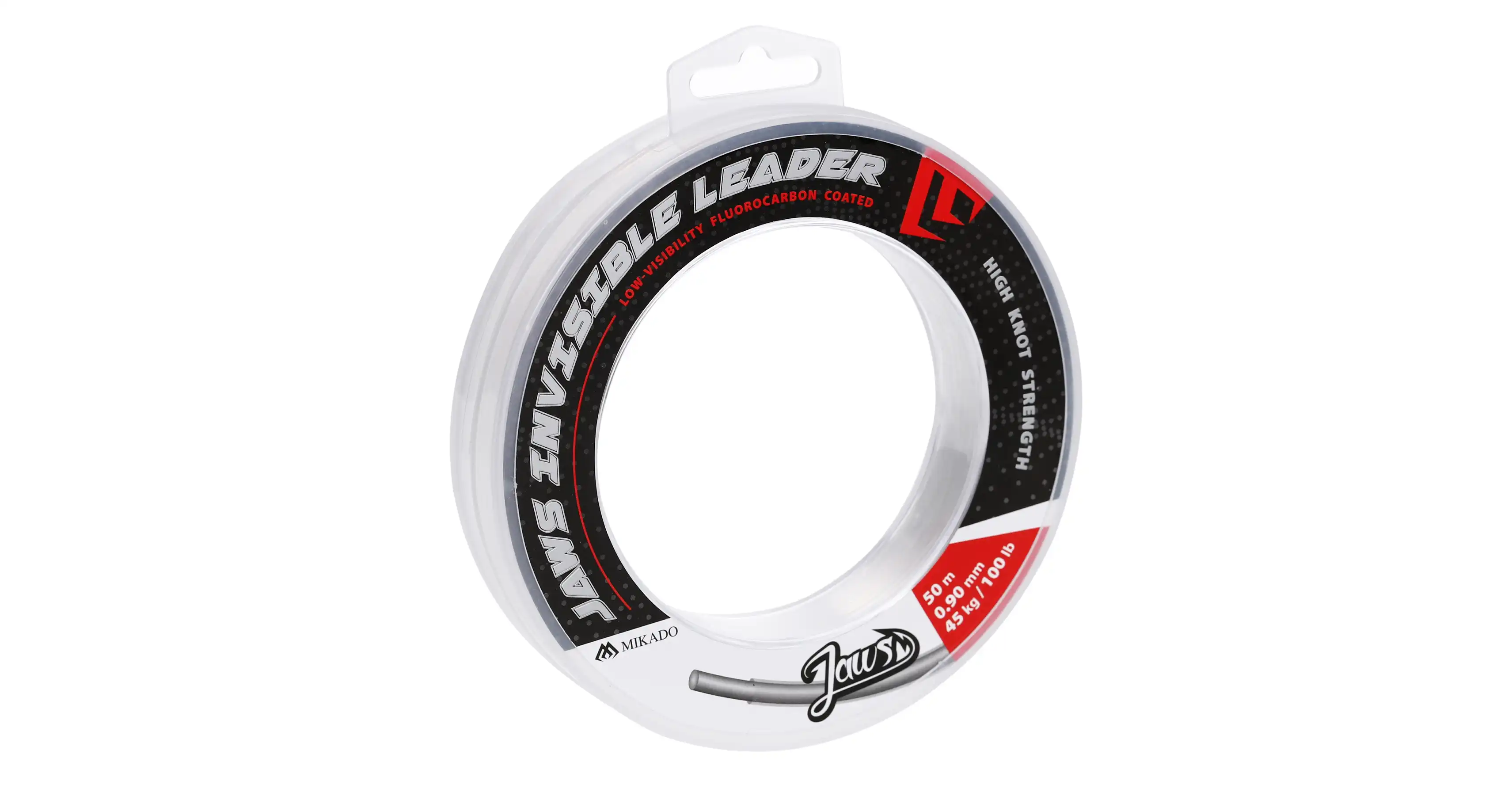 Mikado Jaws invisible Leader 45kg 50m Transparent 0,90mm