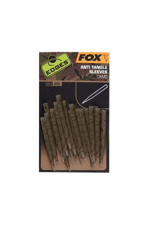 FOX Carp EDGES Camo Anti Tangle Sleeves #Standard