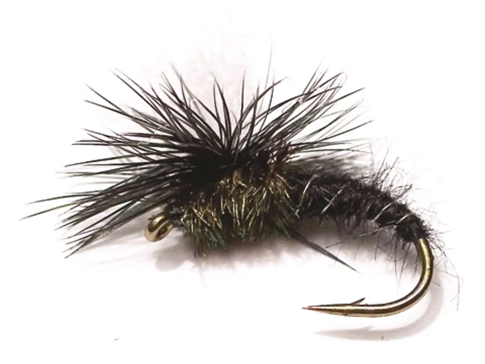 Unique Flies Klinkhammer Black TMC 2487 #14