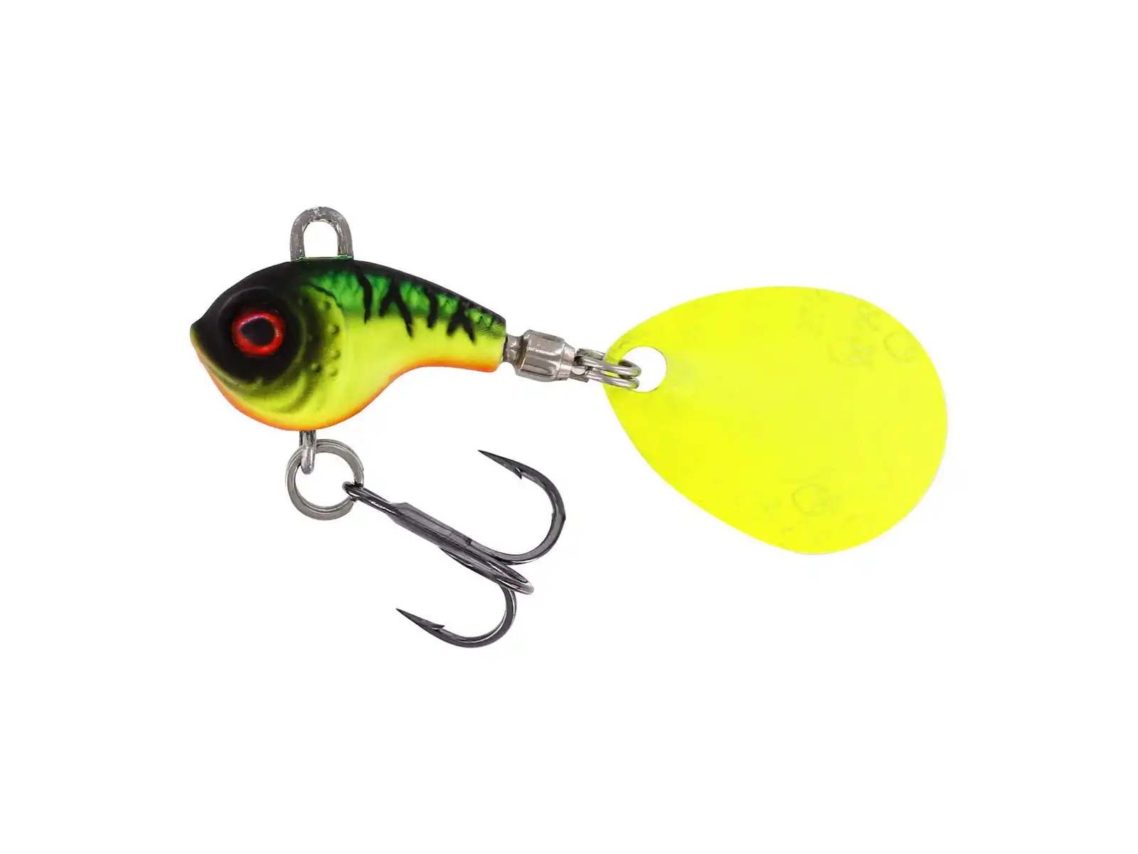 Westin DropBite Tungsten Spin Tail Jig 7g Firetiger