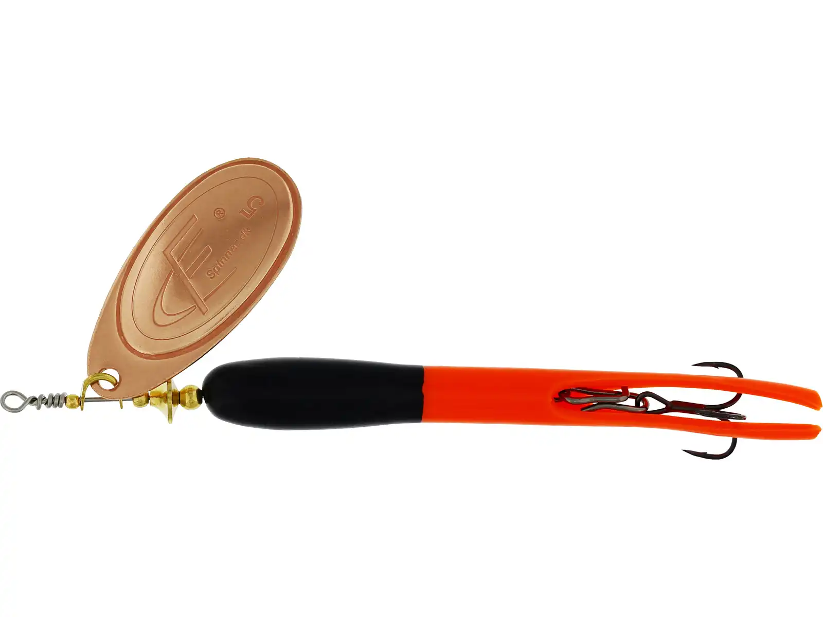 Black Flouro Orange Copper Blade