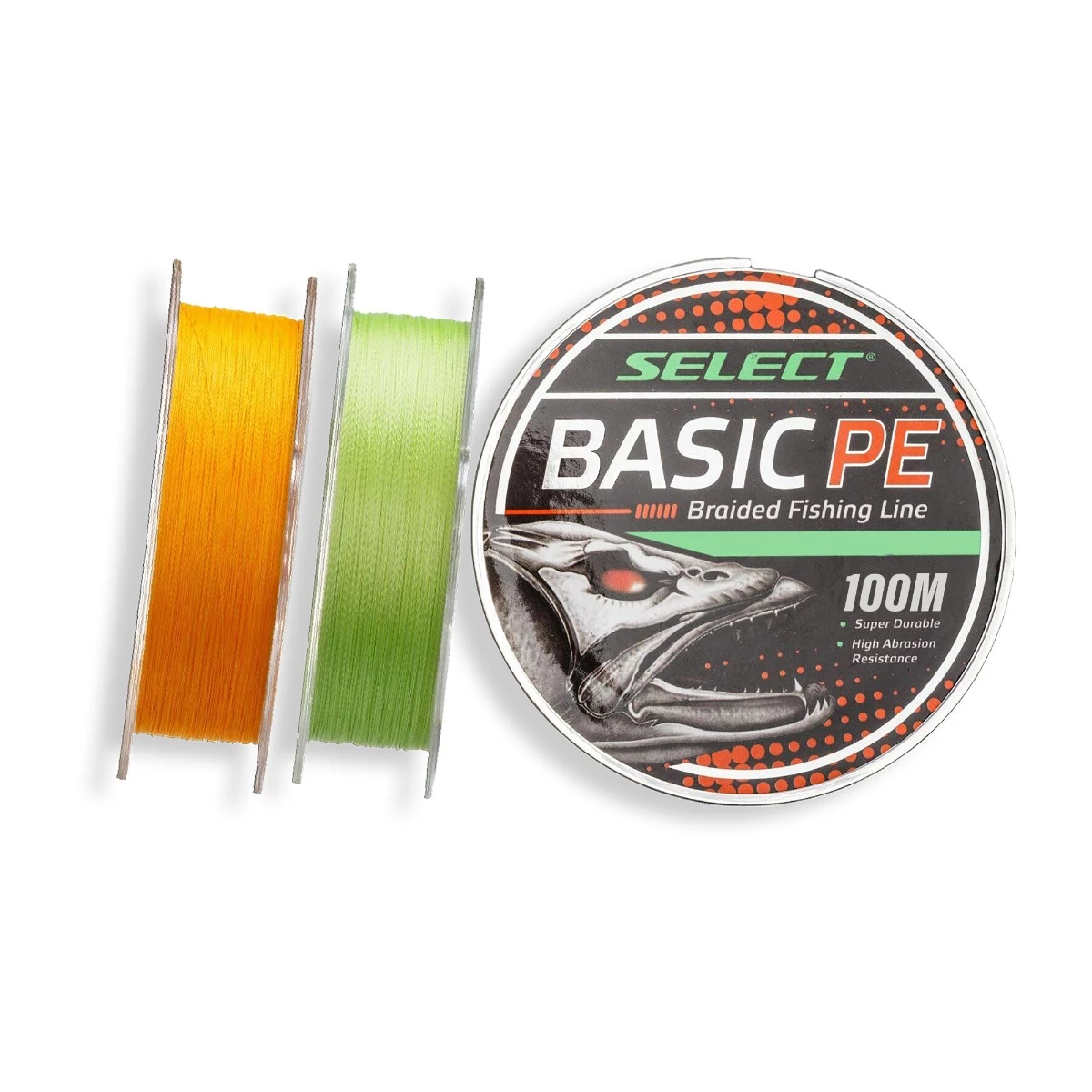 Select Basic PE 4X 100m Light Green 0,08mm 4kg