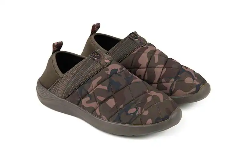 FOX Carp Bivvy Slippers #44 Camo/Khaki