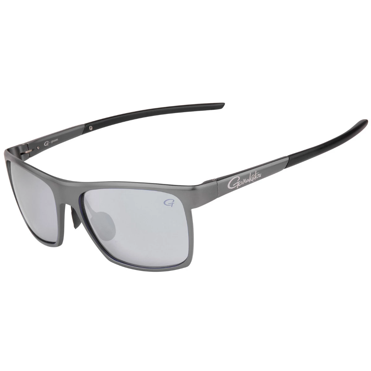 Gamakatsu G-Glasses ALU Polarisationsbrille Grey White Mirror