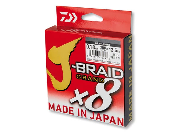 Daiwa J-Braid Grand X8 135m Chartreuse 0,06mm 5kg