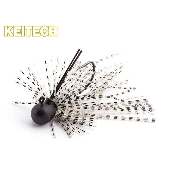 Keitech Guard Spin Jig 1,8g Silver Tiger