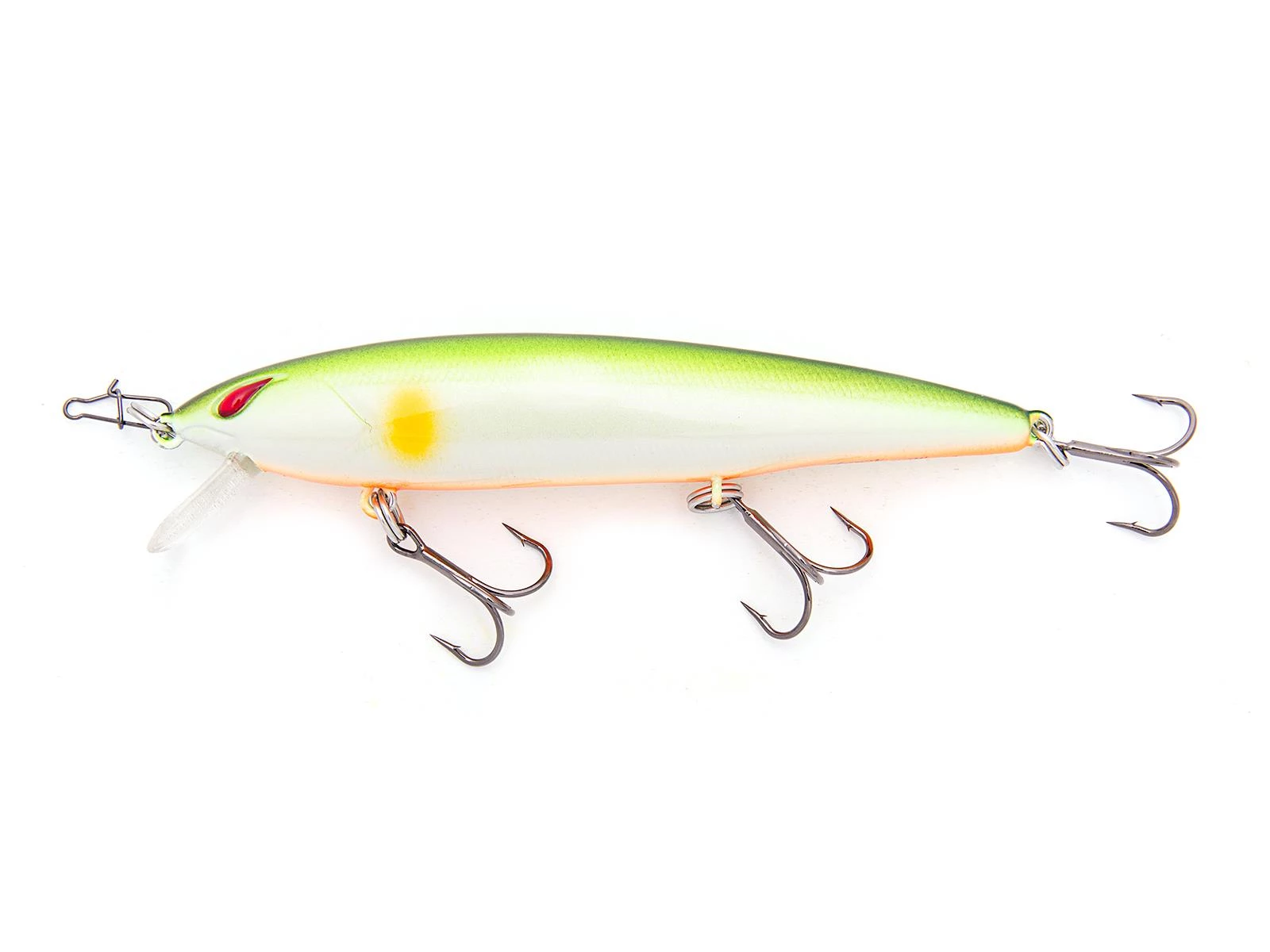 Nories Laydown Minnow Regular 8,8cm 9,8g Lime Ayu/Orange Belly