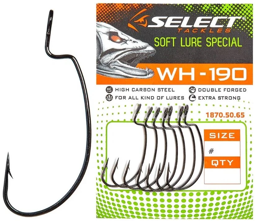 Select Soft Lure Special Offsethaken WH-190 #10