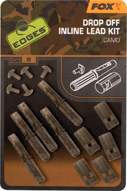 FOX Carp EDGES Camo Inline Lead Drop Off Kits