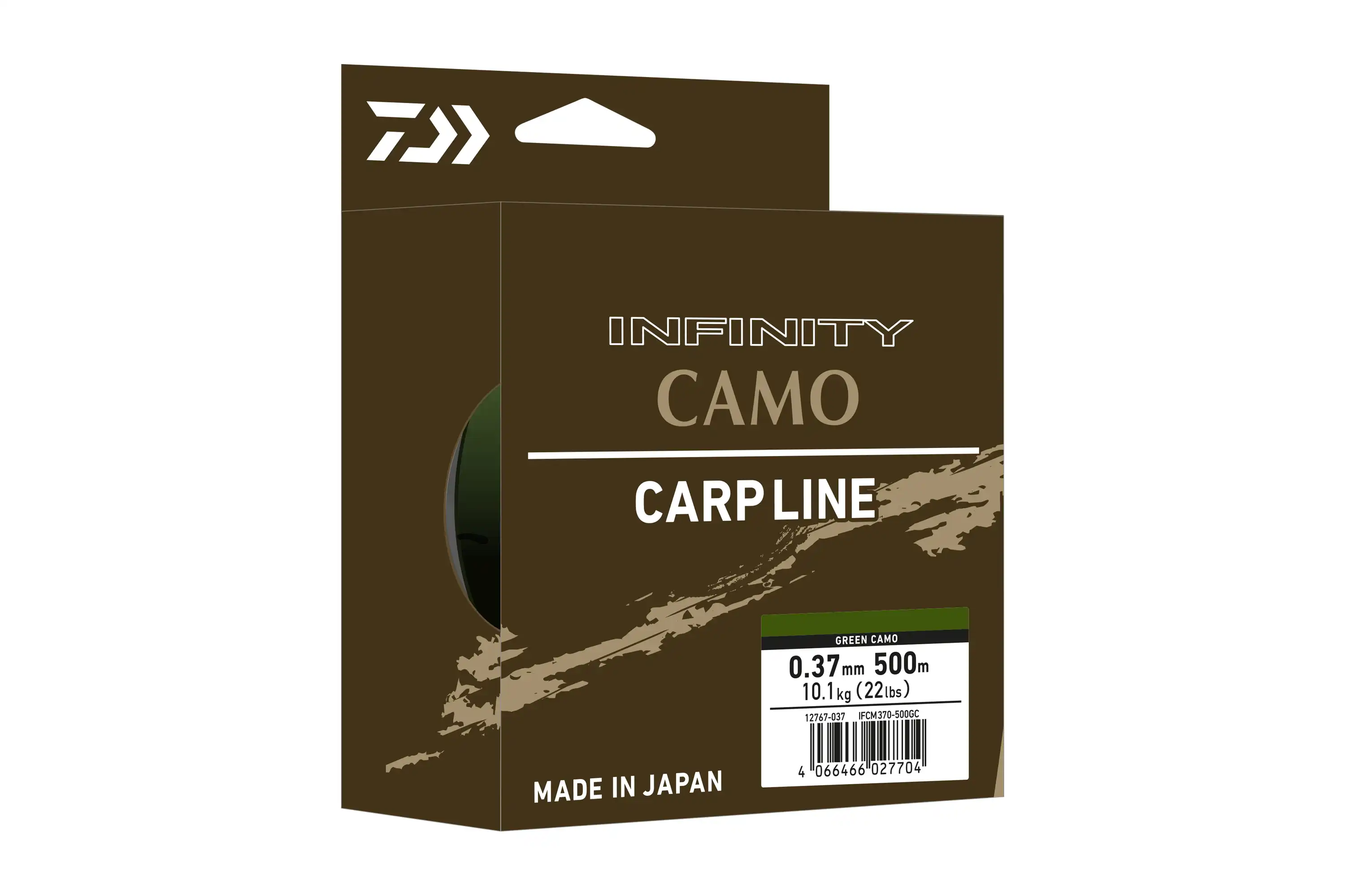 Daiwa Infity Camo Carp Line 500m Brown Camo 0,30mm