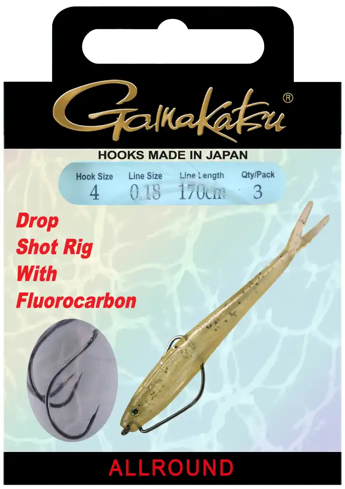 Gamakatsu Booklet Dropshot Worm39 170cm #2 0,26mm