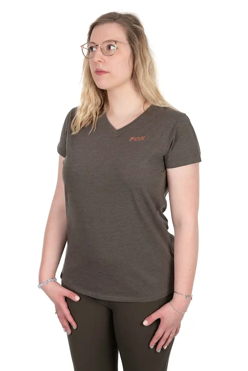 FOX Carp WC V Neck T-Shirt #XL