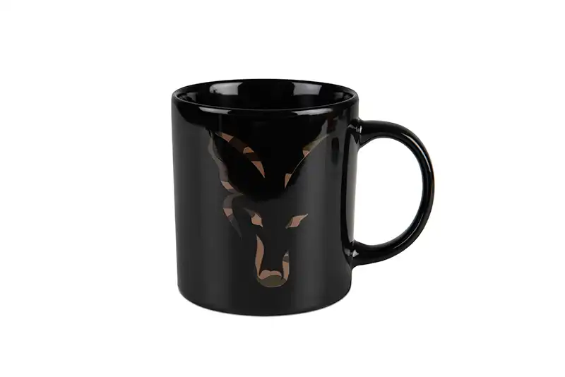 FOX Carp Head Ceramic Mug Black Camo