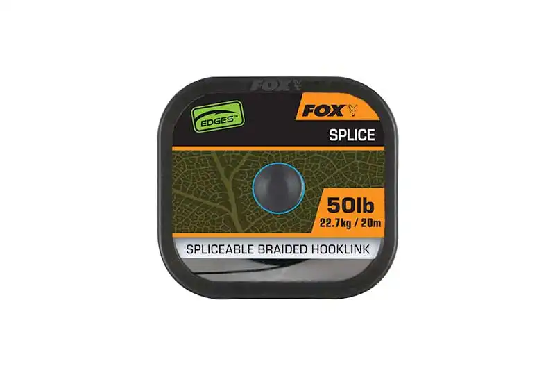 FOX Carp Edges Naturals Splice Hooklength 20m 50lb