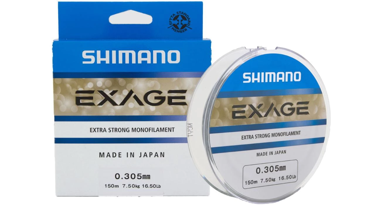 Shimano Exage Extra Strong Mono 300m Clear 0,21mm