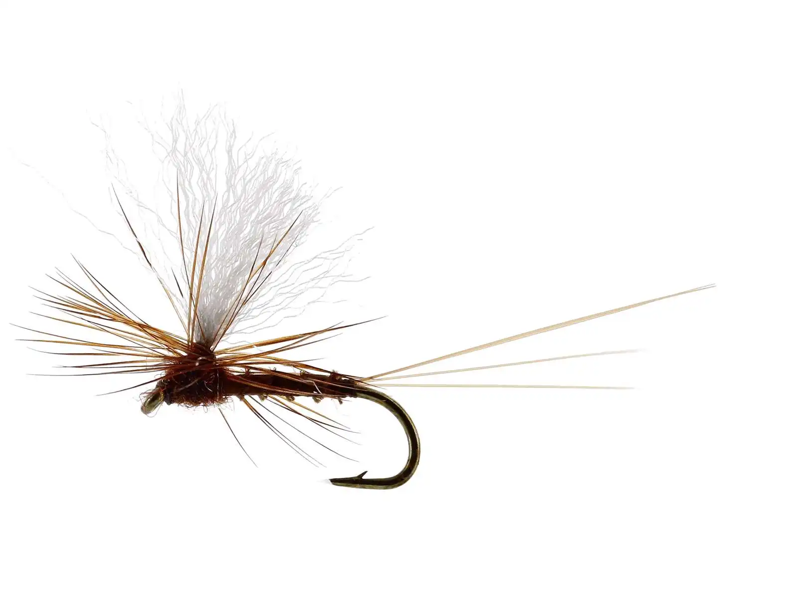 Unique Flies Vespertina Dun Biot Brown TMC100 #16