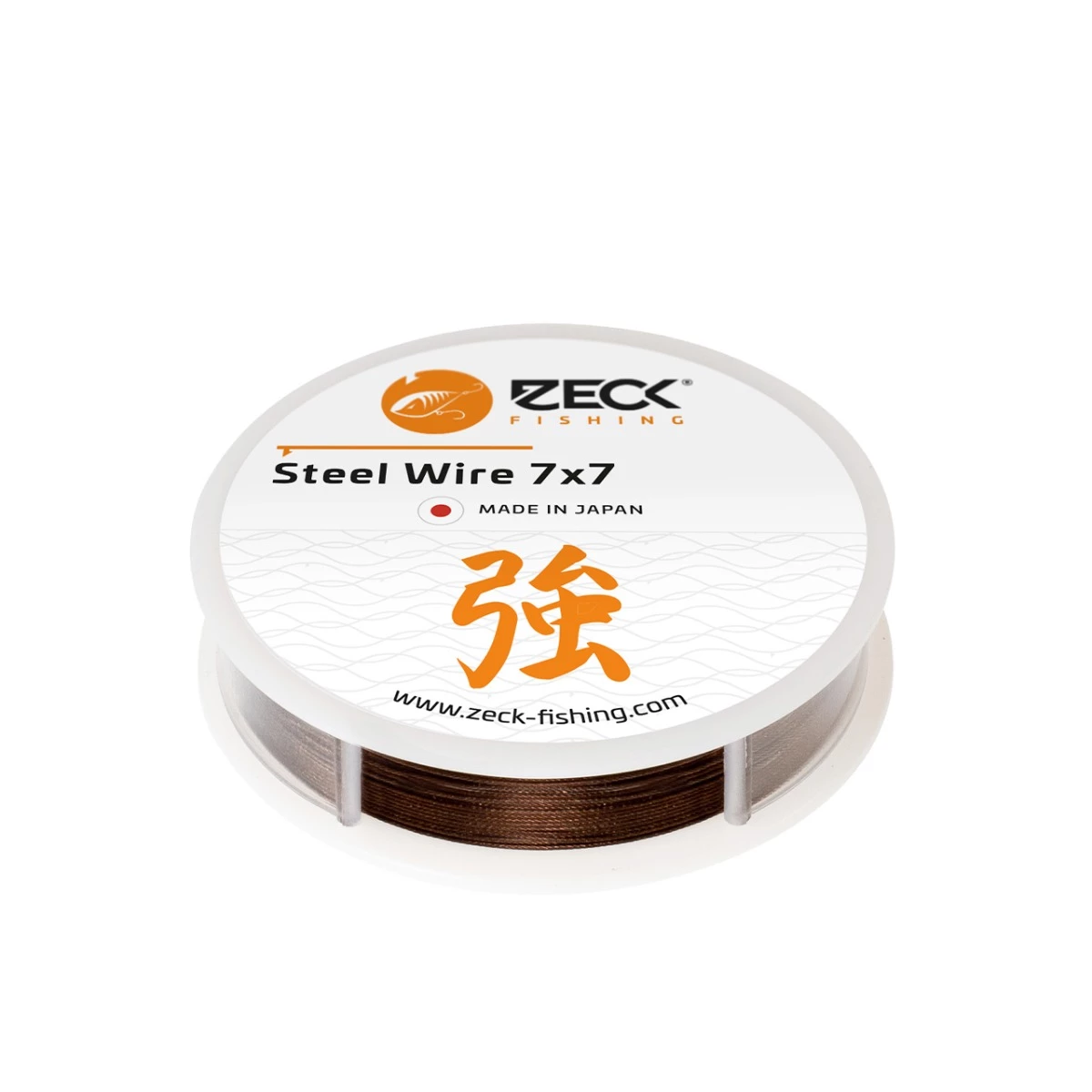 Zeck Steel Wire 7x7 3m Braun 0,36mm 10,5kg