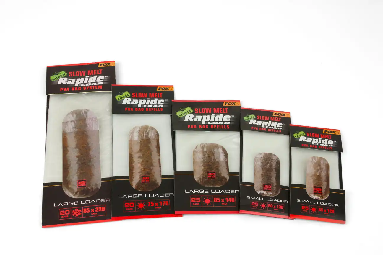 FOX Carp EDGES Rapide Load PVA Bag Refills Slow Melt 75mmx175mm