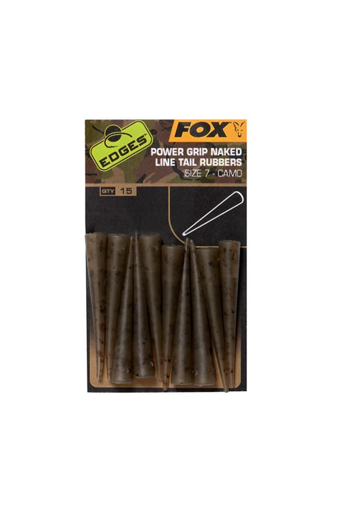 FOX Carp EDGES Camo Power Grip Naked Tail Rubber #7