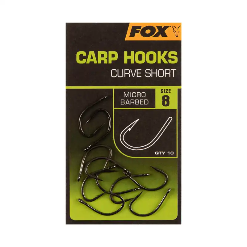 FOX Carp Carp Hooks Curve Shank Short #8