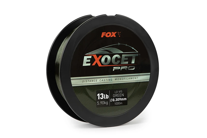 FOX Carp Exocet Pro Mono 1000m Low Vis Green 0,31mm