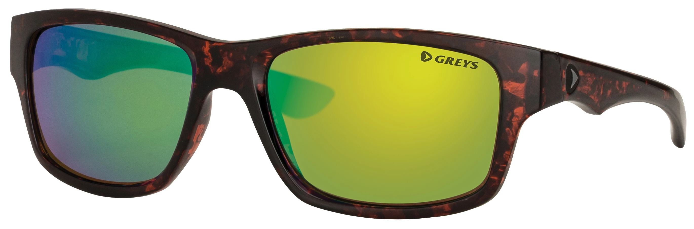 Greys G4 Sunglasses Gloss Tortoise / Green Mirror