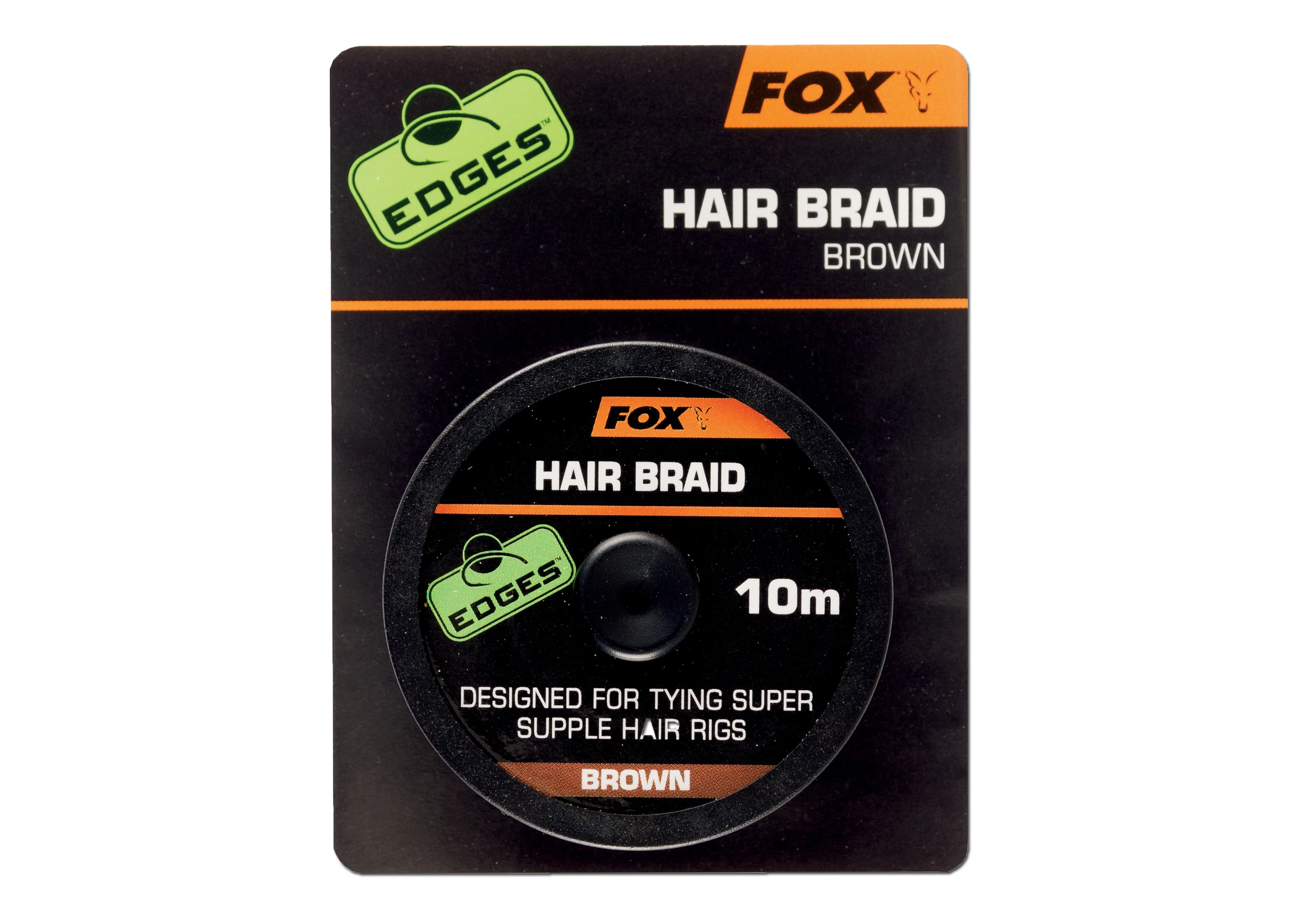 FOX Carp Edges Hair Braid 10m Brown