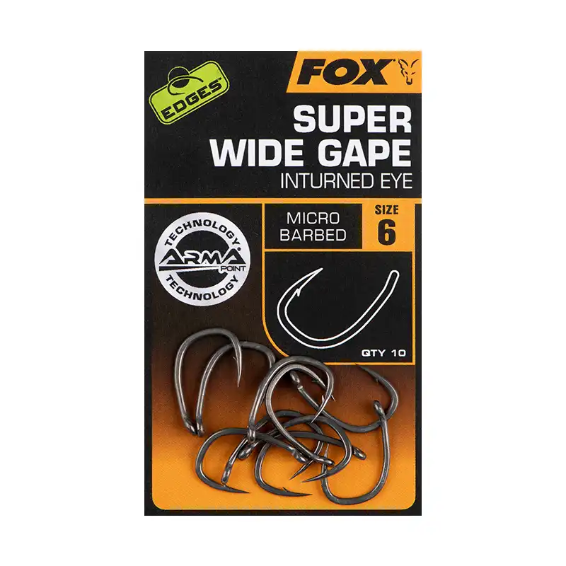 FOX Carp EDGES Super Wide Gape (InTurned Eye) #2