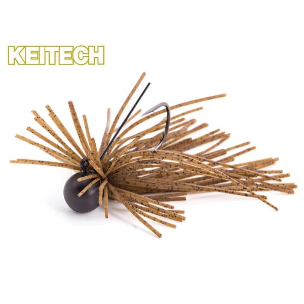 Keitech Mono Spin Jig 1,8g Dark Green Pumpkin PP.