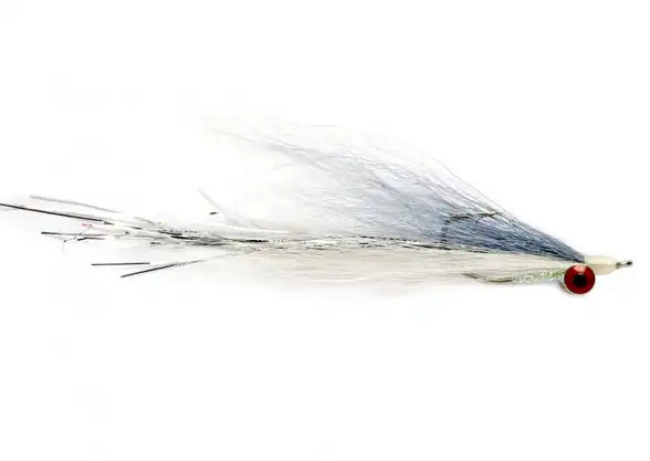 Fulling Mill Deep Water Clouser #2 Grey Ghost