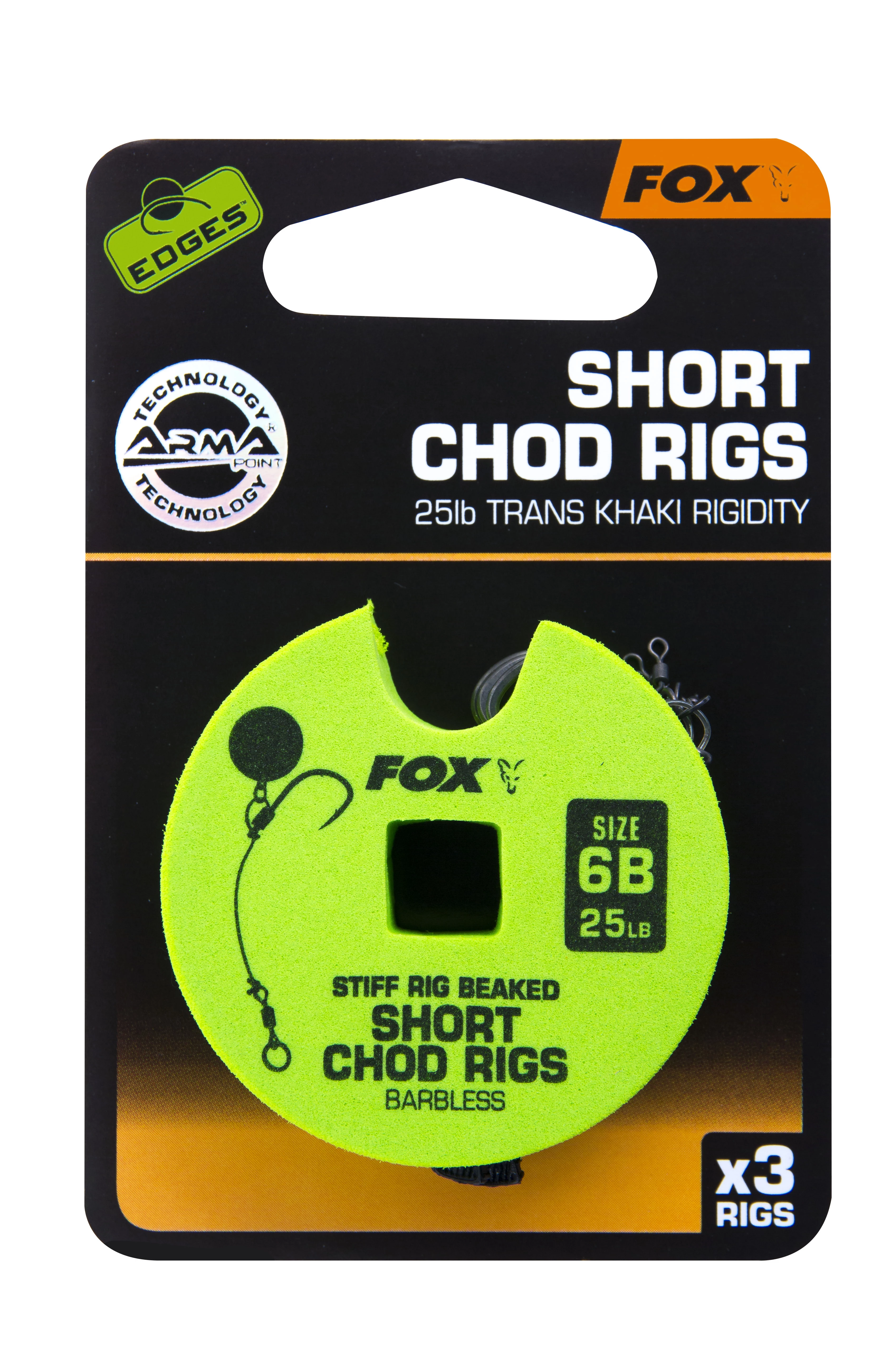 FOX Carp Edges Short Chod Rigs #6