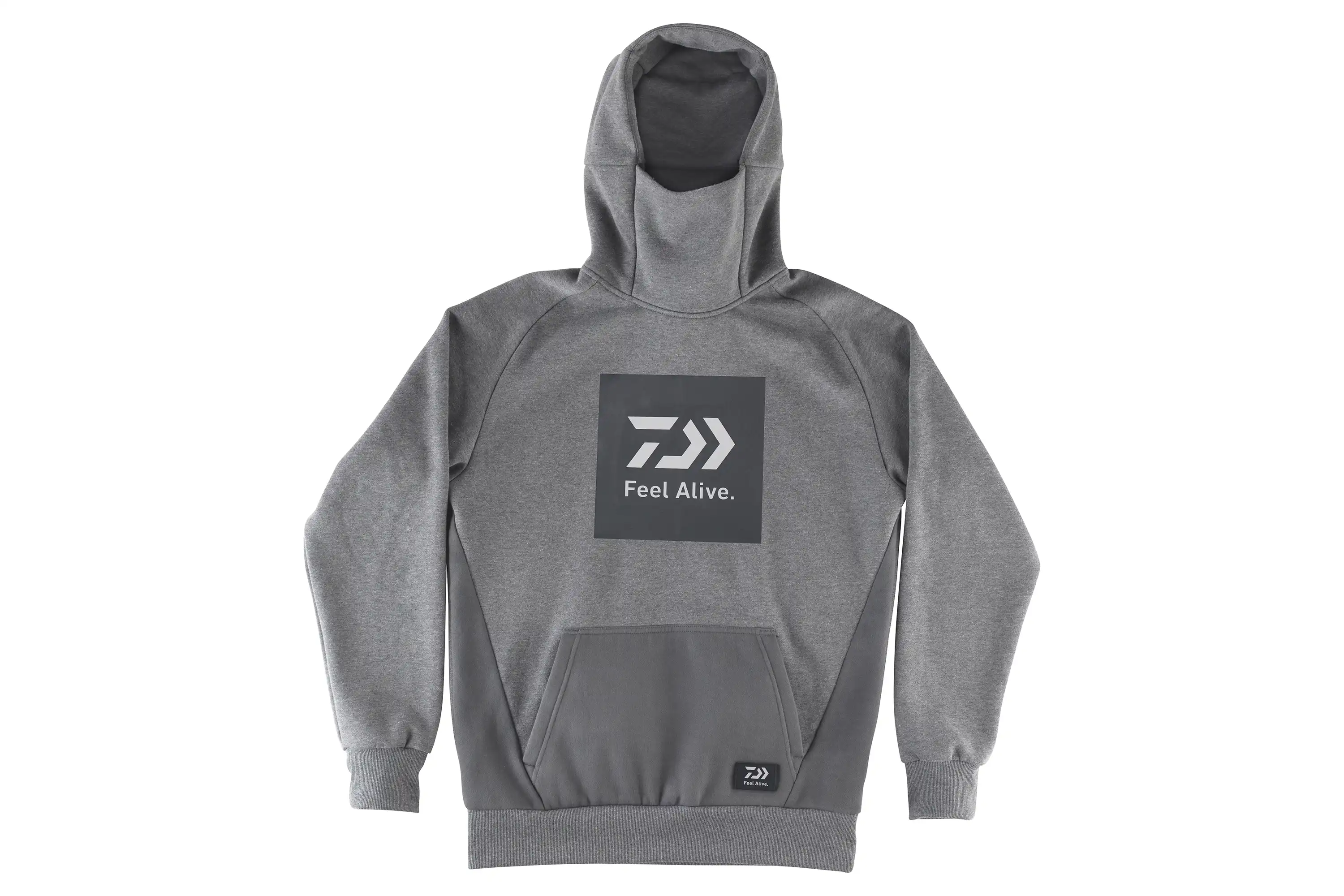 Daiwa D-Vec Snood Hoodie FA Grau #M