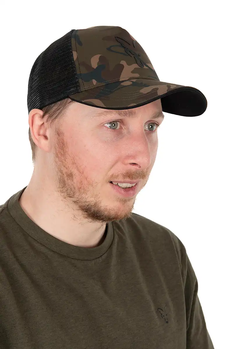 FOX Carp Camo Trucker Cap