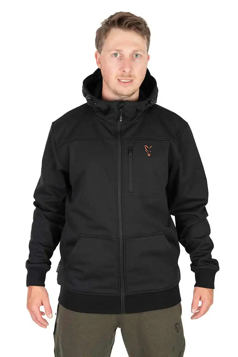 FOX Carp Collection Soft Shell Jacket #S Black/Orange