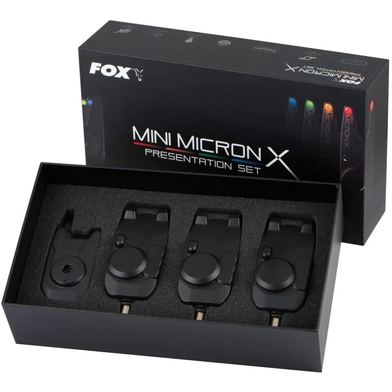 FOX Carp Mini Micron X 3 Rod Set