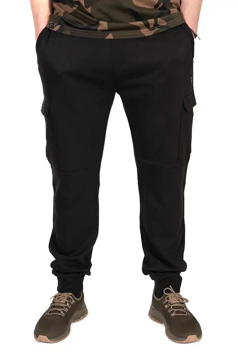 FOX Carp LW Combat Joggers #S Black/Camo