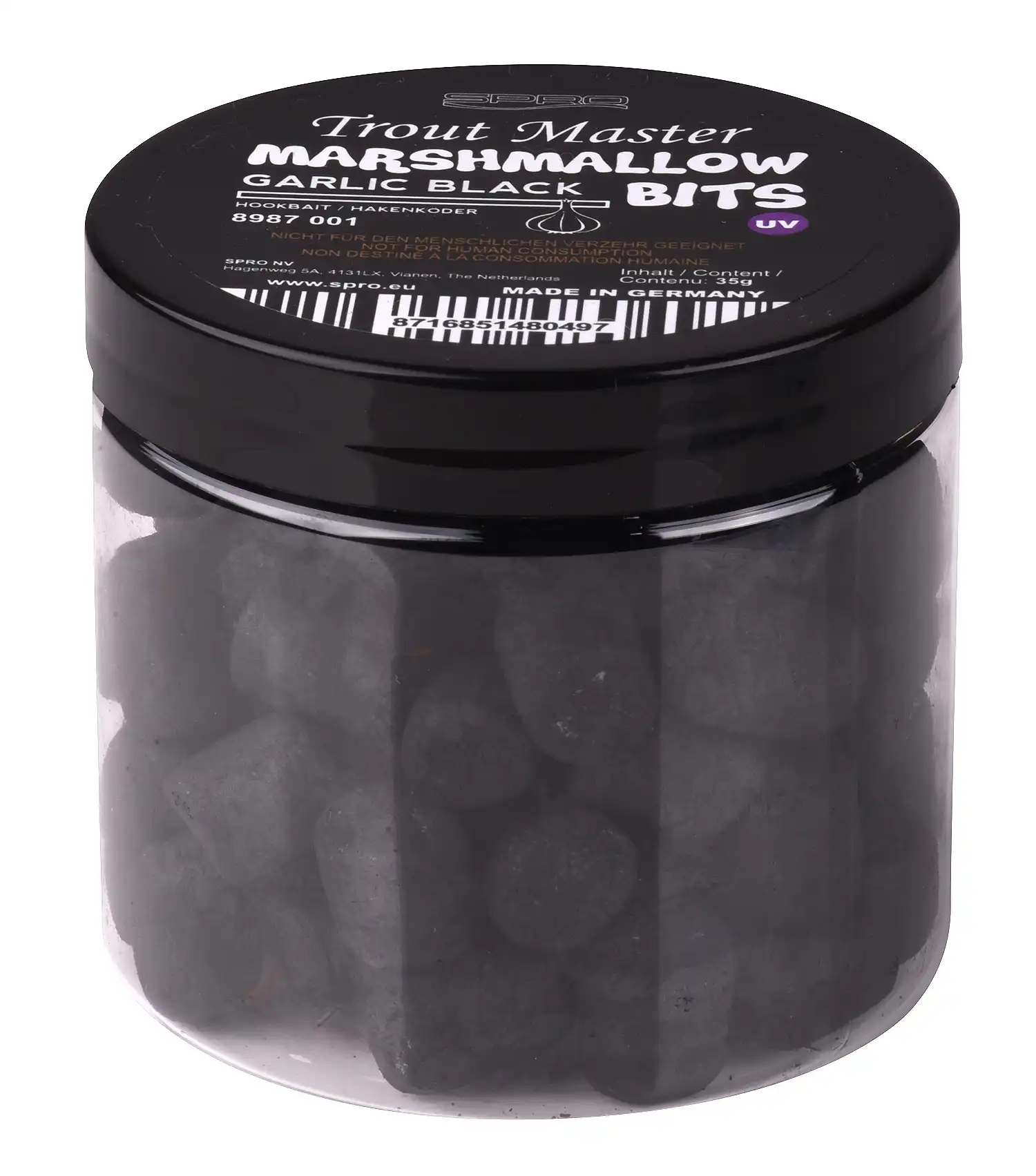 Spro Trout Master Marshmallows Black Garlic 35g