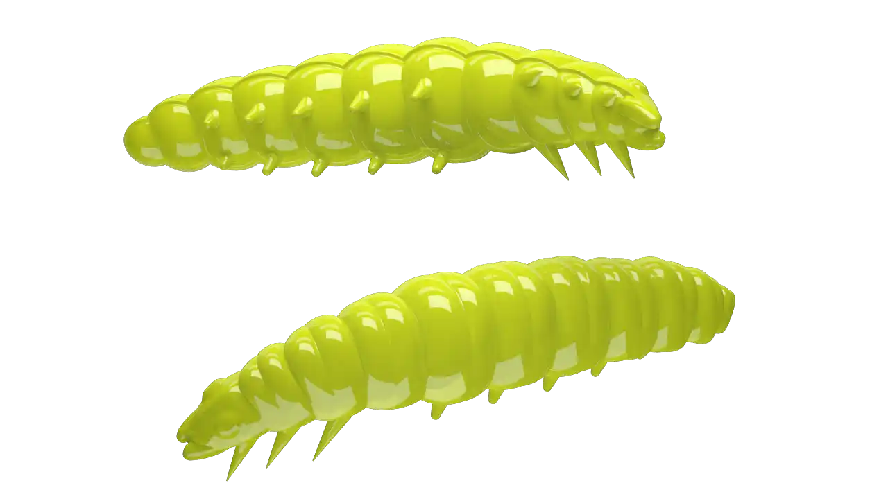 Libra Lures Larva 30 Cheese 3cm 006 - hot yellow