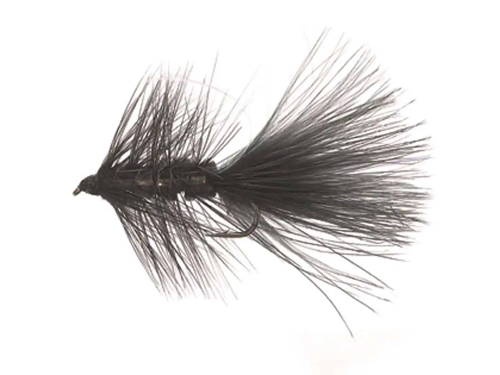 Unique Flies Flash A' Bugger Black Daiichi 2220 #8