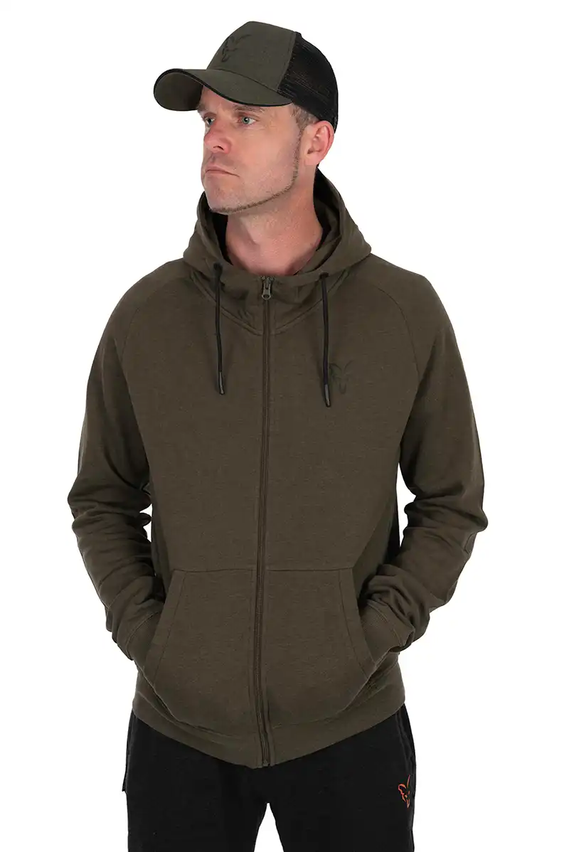 FOX Carp Collection LW Hoody Green/Black #XXXL