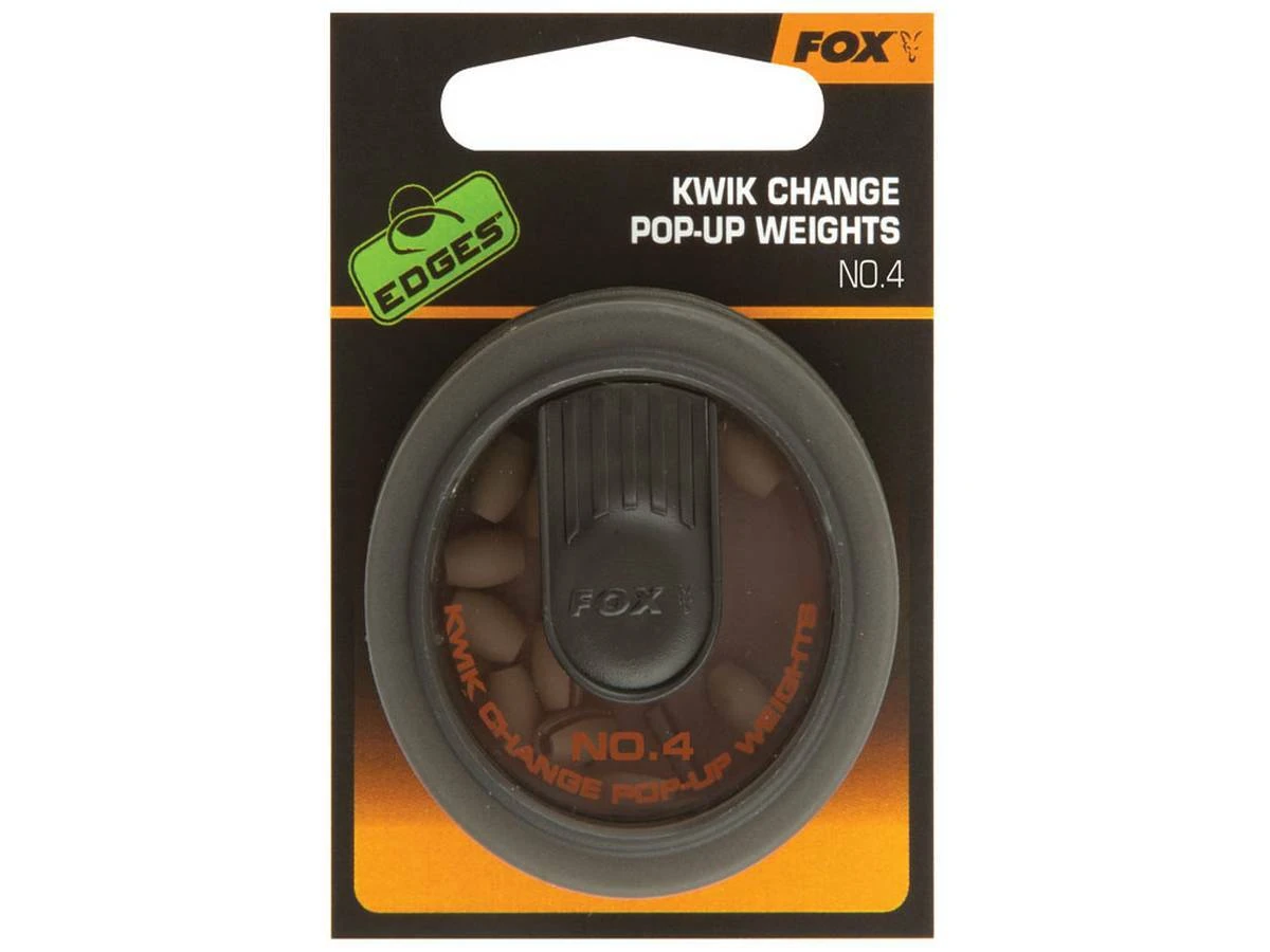 FOX Carp EDGES Kwik Change PopUp Weights #No. 4