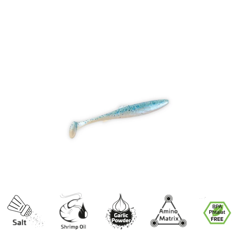 Zeck Dude 2,5" 6,4cm Blue Ice