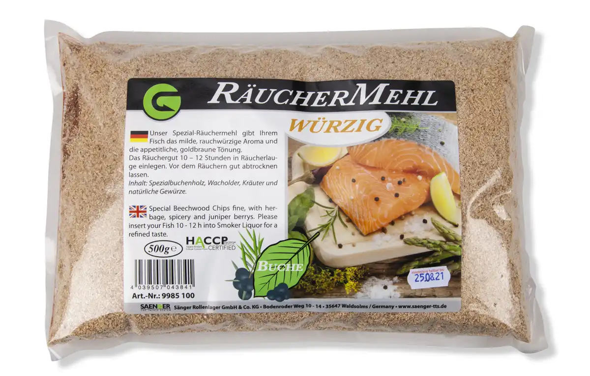 Sänger Räuchermehl würzig 500g