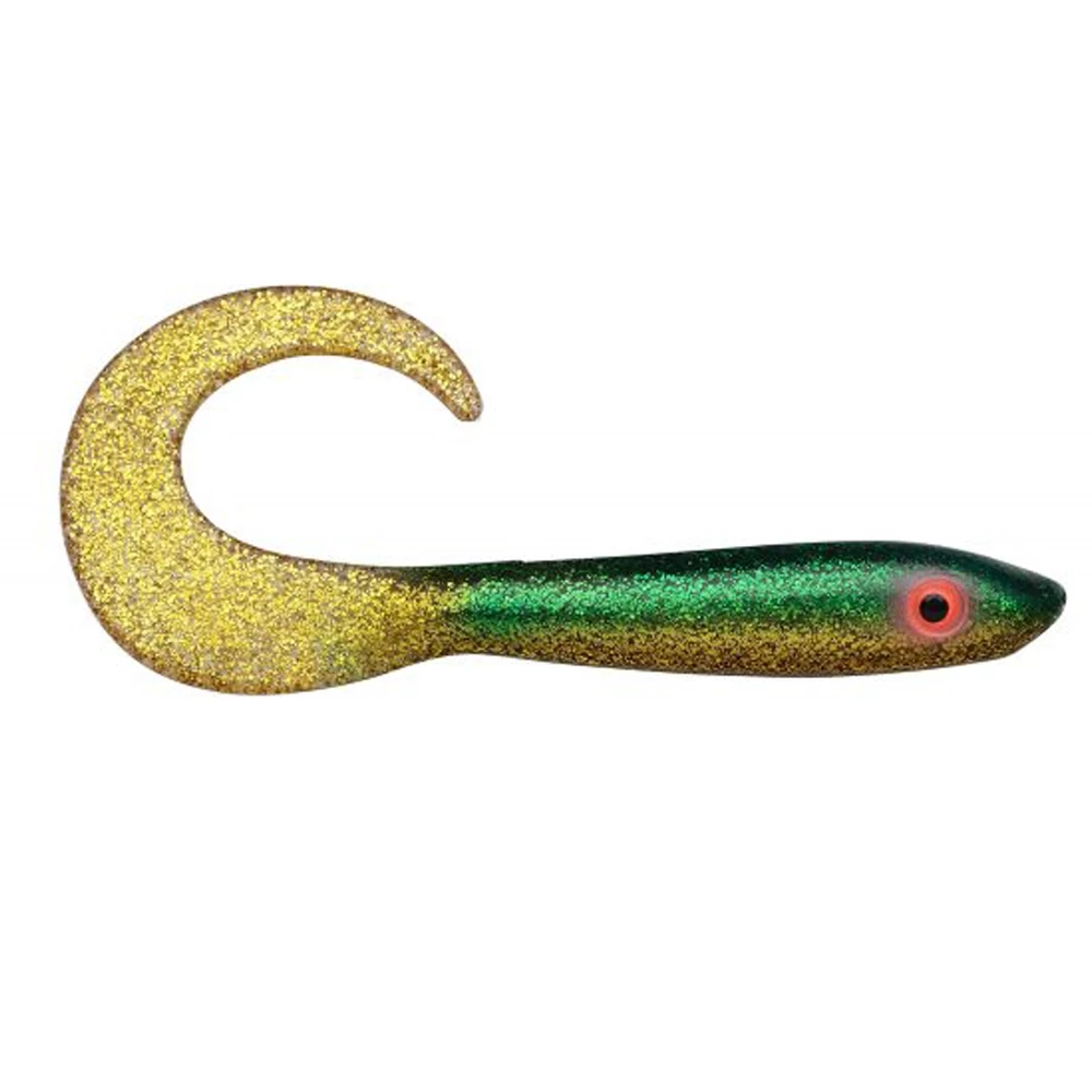 Svartzonker McRubber Tail 34cm Golden Green