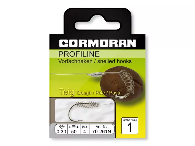 Cormoran Profiline Teighaken #8 50cm 0,22mm